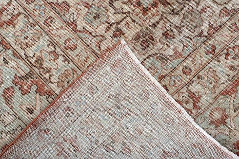 Antique Kashan Area Rug (8' x 12')